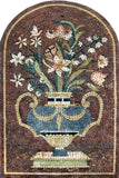 Floral Mediterranean Mosaic Art