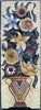 The Abstract Floral Stone Art Mosaic