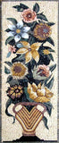Jasmine and Daisies Floral Mosaic