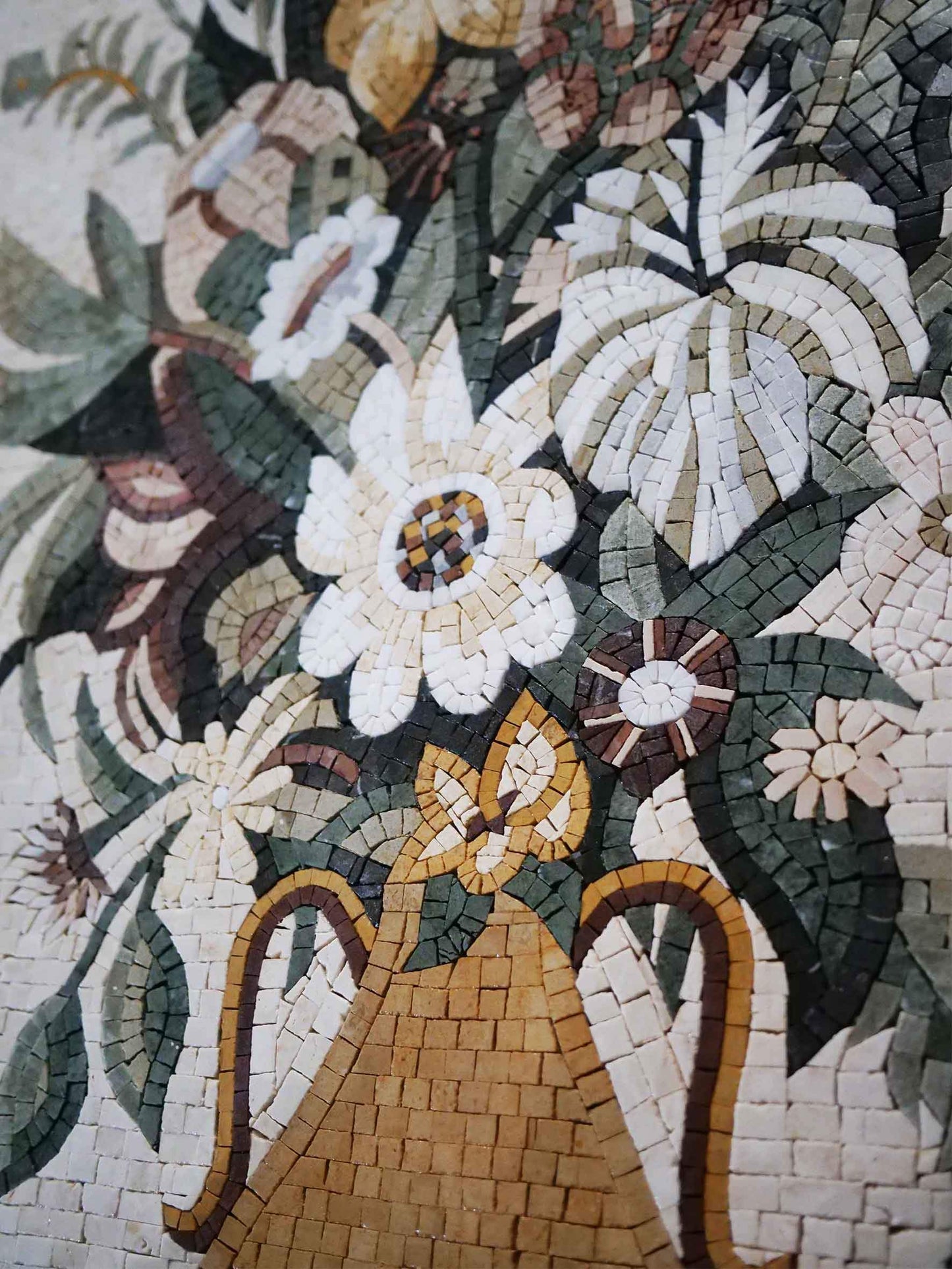 Mosaic Artwork - Bright Bouquet