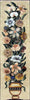 Asiatic Lilies Mosaic Mural