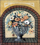 Mosaic Wall Art - Urn Of Bloom