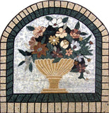 Mosaic Wall Art - Arch-Flora