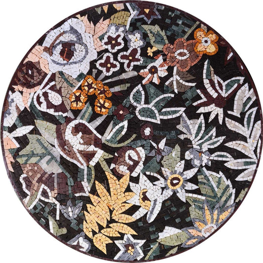 Medallion Mosaic - Flower Tile