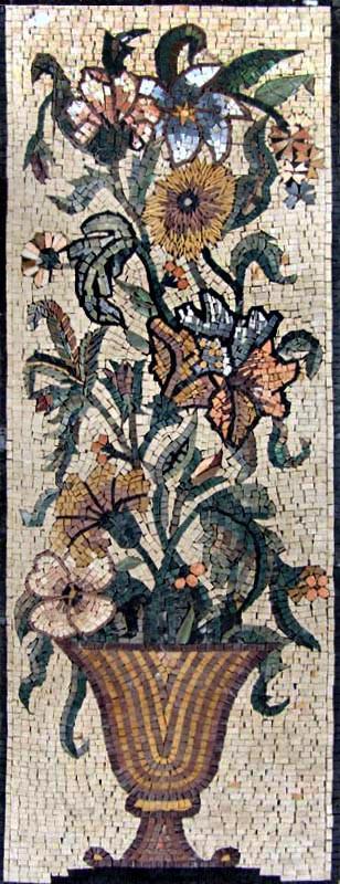 Mosaic Art - The Flower Pot