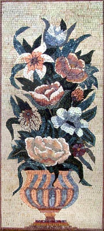 Mosaic Art - The Roman Flower Pot