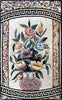Mosaic Wall Art - Framed Antique Vase