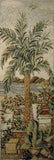 Palm Mosaic Handmade Mural