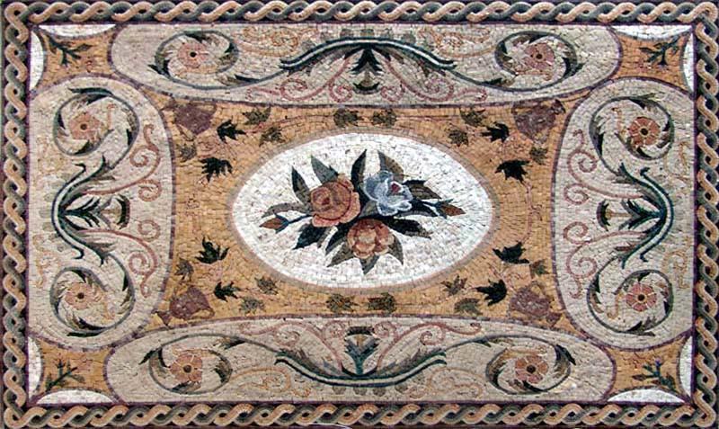Floral Rug Mosaic