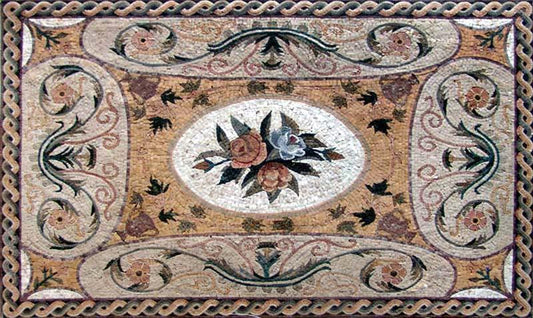 Floral Rug Mosaic