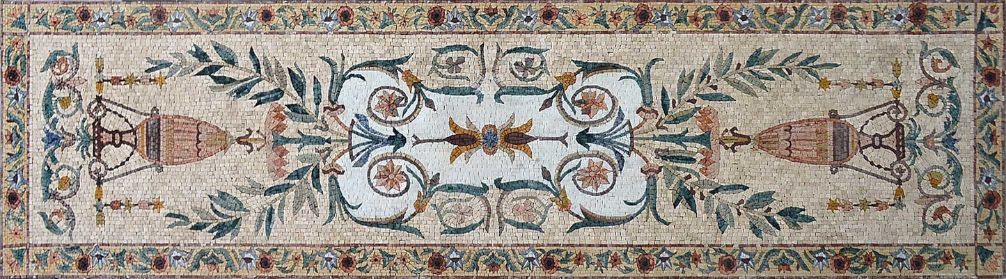 Garden Mosaic Artwork - Estee I