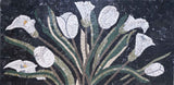 Mosaic Wall Art - Lilly Flower