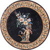 Mosaic Floral Patterns - Cherub Medallion