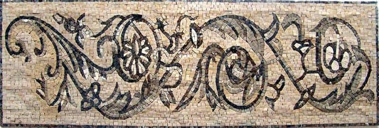 Mosaic Wall Art - Swirlie Florie