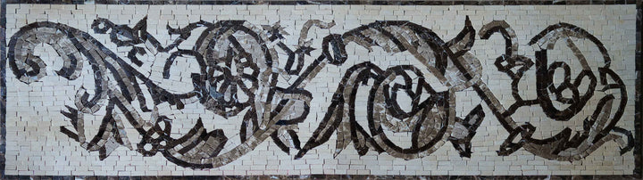 Mosaic Wall Art - Swirlie Florie