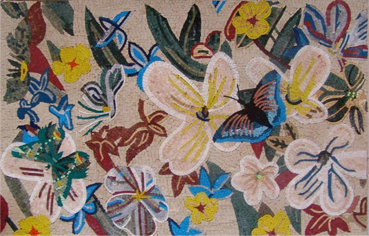 Mosaic Mural - Retrolilly