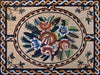 Beautiful Floral Marble Mosaic Hand Made