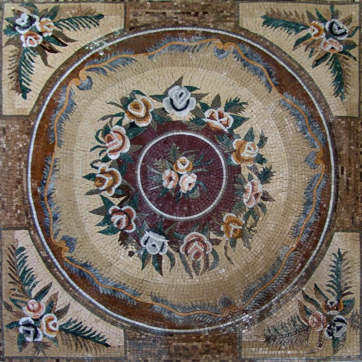 Botanical Mosaic Panel - Cornelia