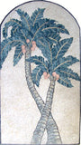Mosaic Patterns - Palm In Arch