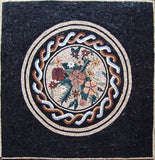 Mosaic Tile Art - Swirly Flower Medley