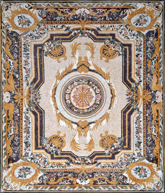Floral Mosaic Rugs