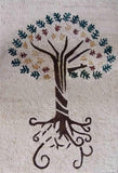 Mosaic Designs - Abstract Sanskrit Tree