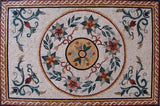 Floral Floor Mosaic - Cecilia