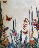 Mosaic Wall Art - Butterflies and Flowers