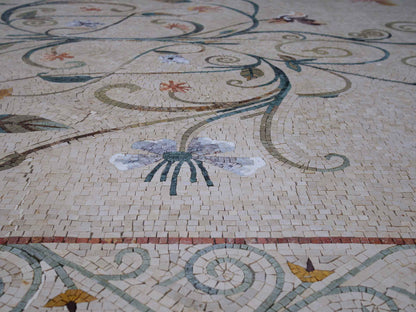 Deconstructed Bouquet- Mosaic Art