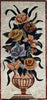 Mosaic Tile Pattern - Rising Florals