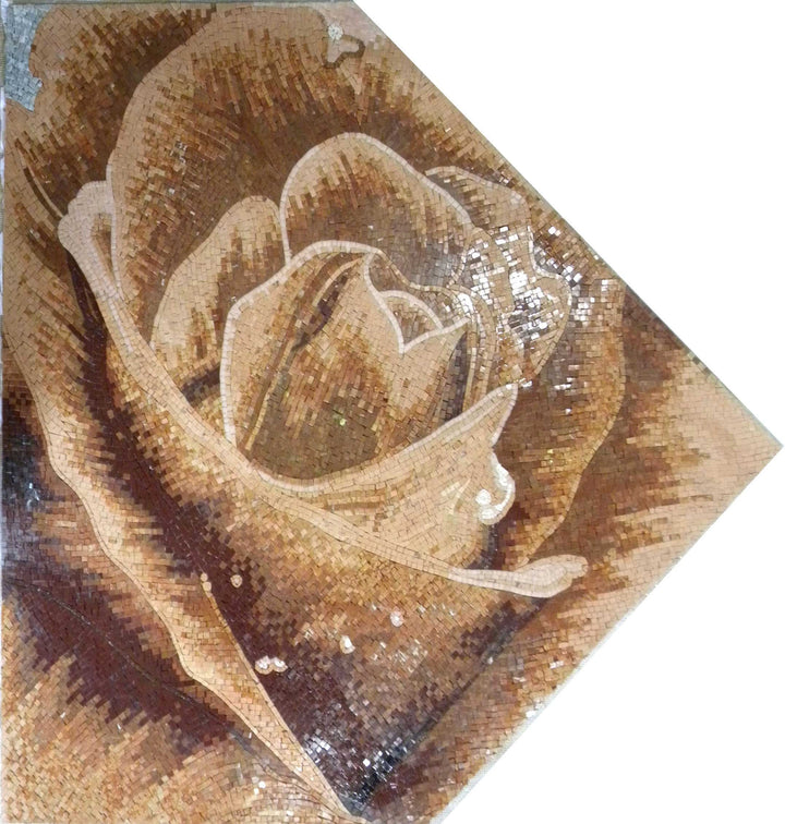 Mosaic Tile Art - Everlasting Rose