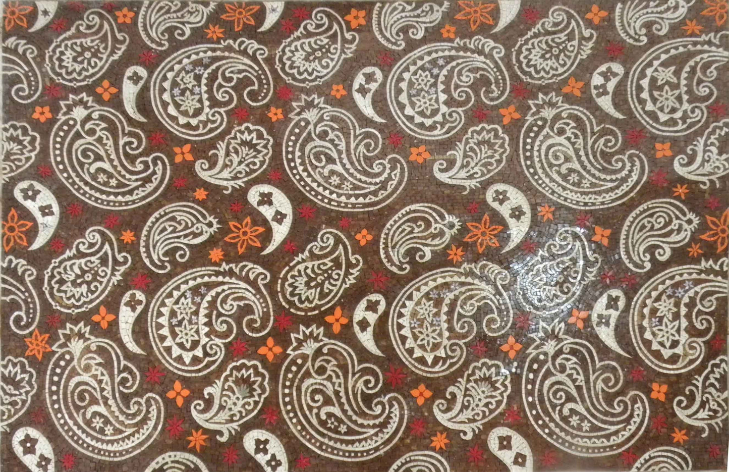 Floral Marble Mosaic