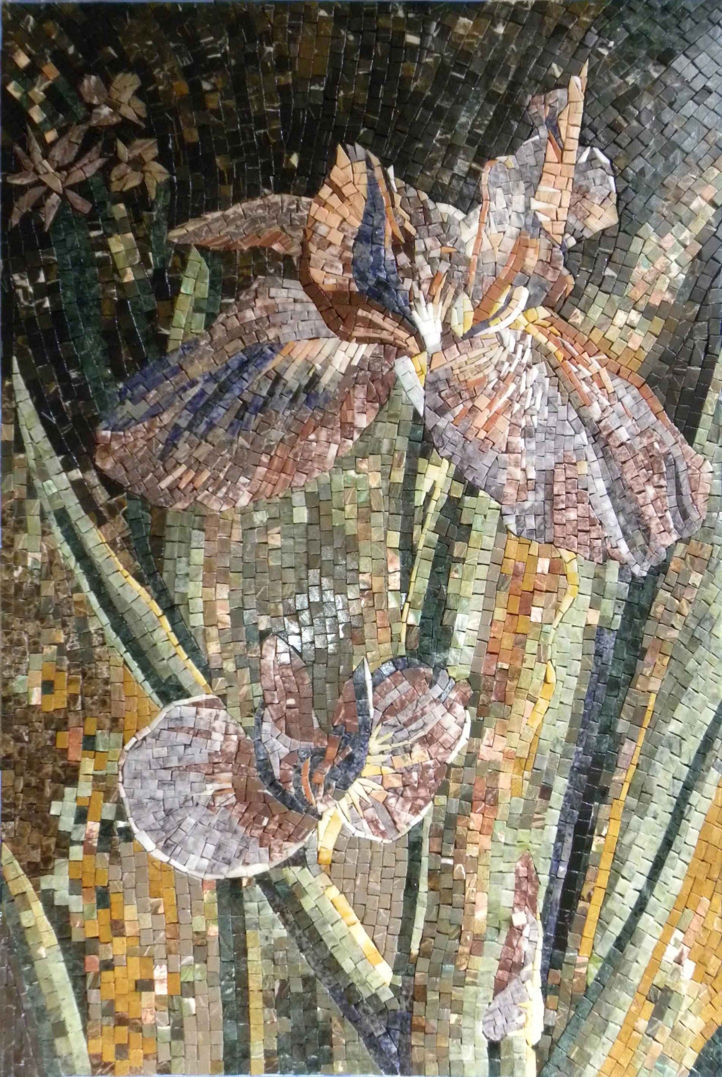 Design Mosaic Patterns - Abstract Flowers