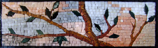 Mural Mosaic Art - Tree Branch