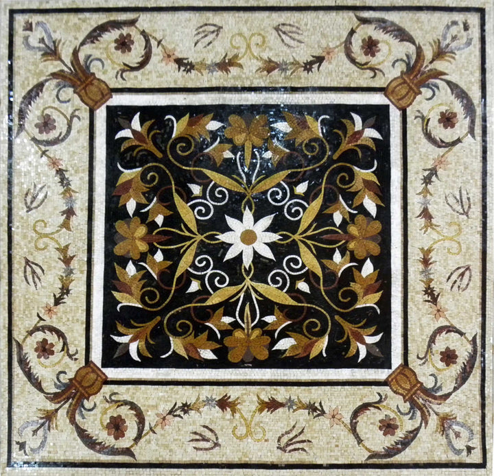 Square Floor Mosaic - Brioni