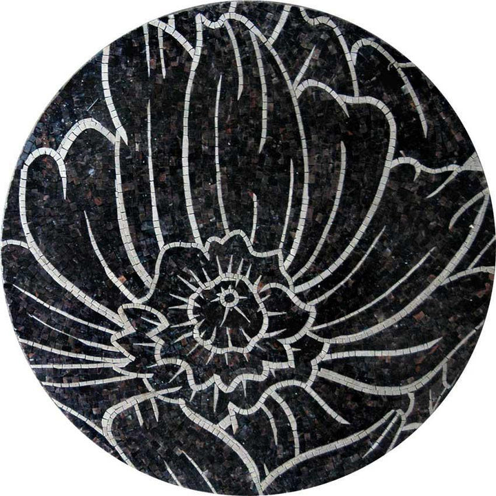 Mosaic Tile Pattern - Contrasting Flore