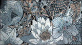 Mosaic Tile Art - Ivory Lotus