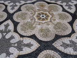 Mosaic Wall Art Floral Pattern - Lallana