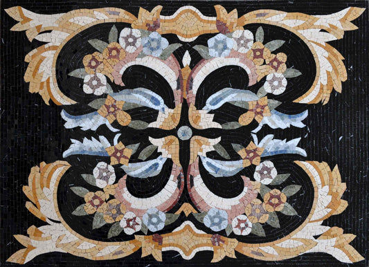 Mosaic Rug - Florelia Negro