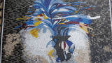 Abstract Vase - Mosaic Wall Art