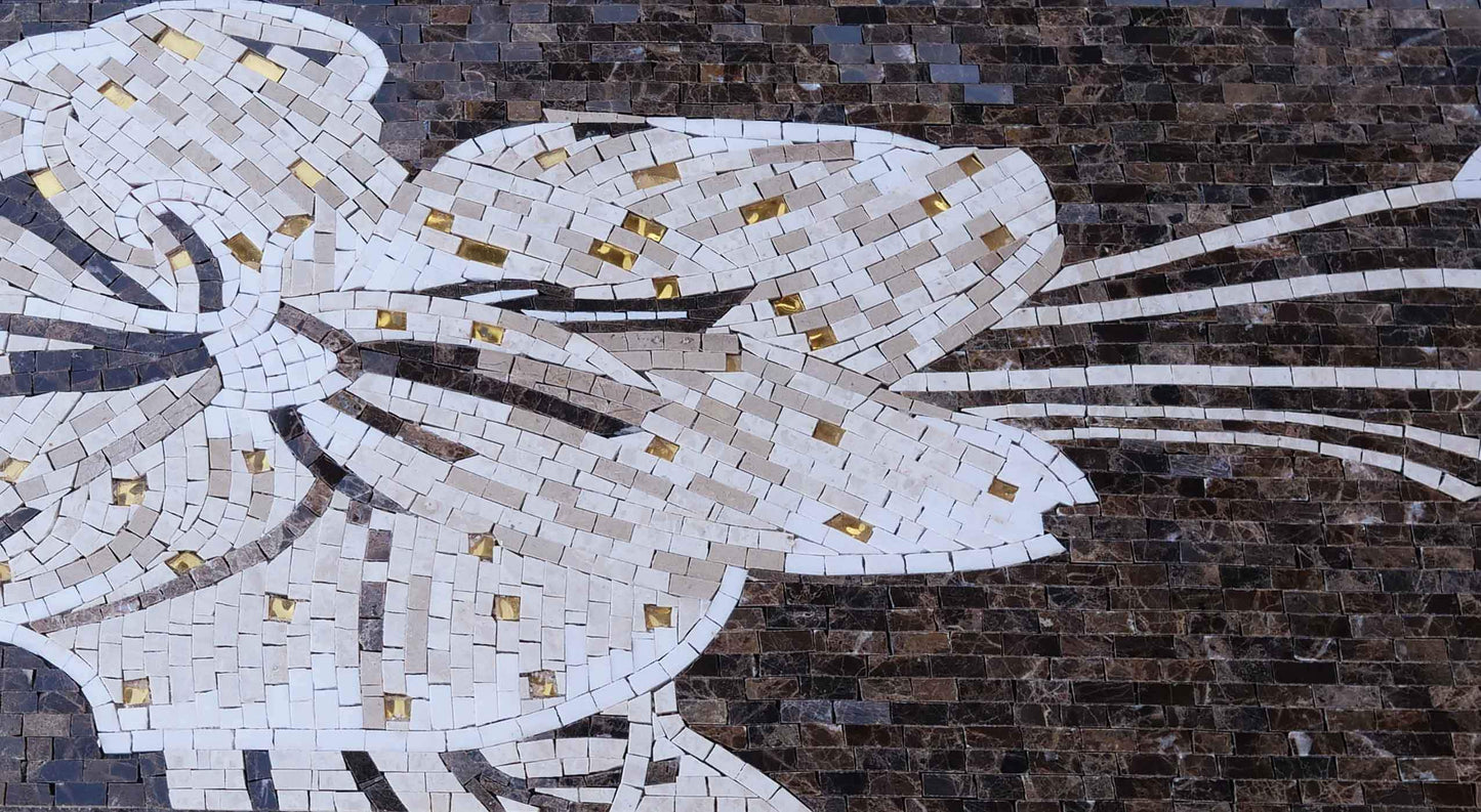 Mosaic Wall Art - Sophia Flower I