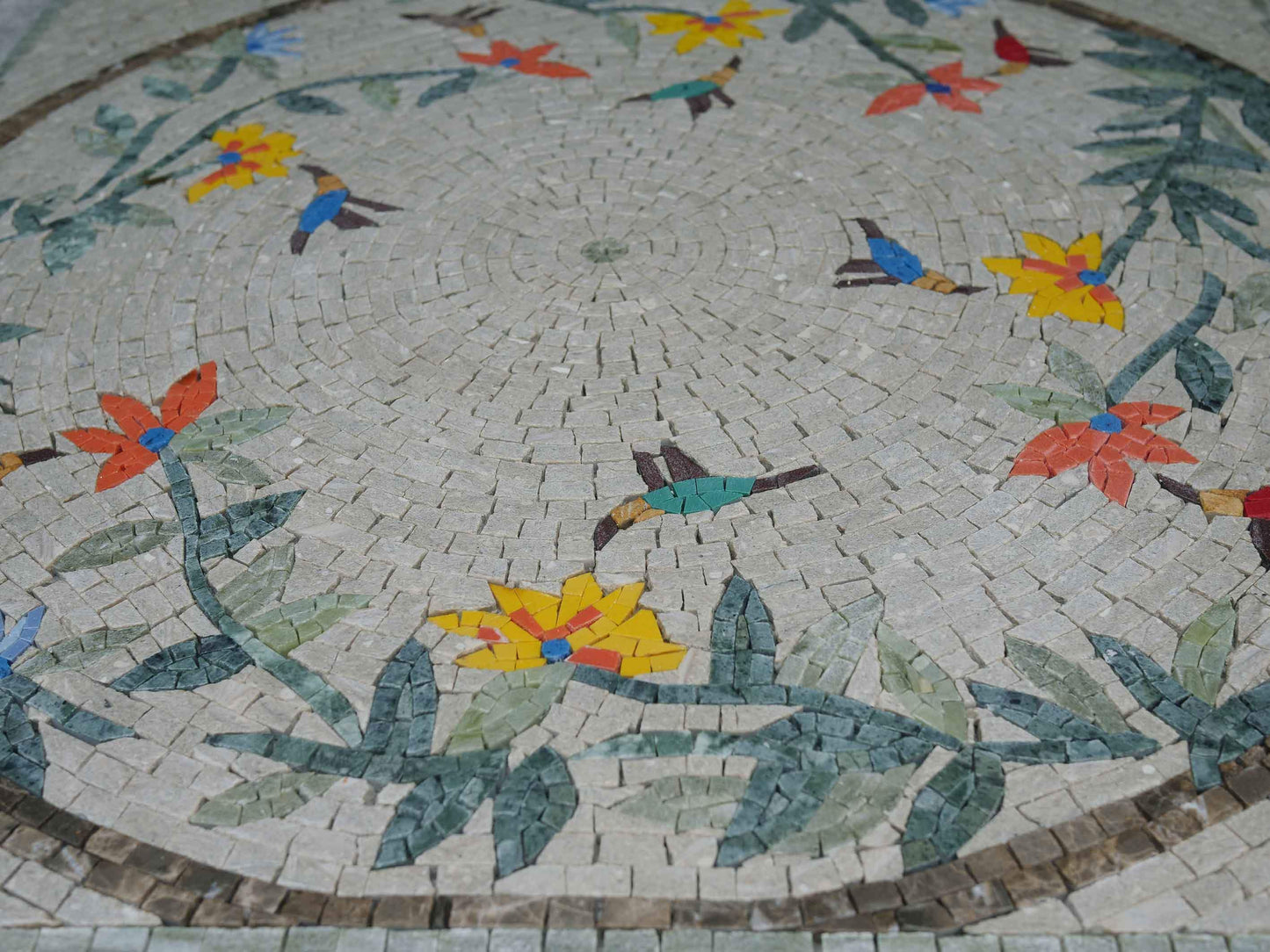 Mosaic Wall Art - Chirpy