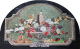 Mosaics Art - Flower Fountain