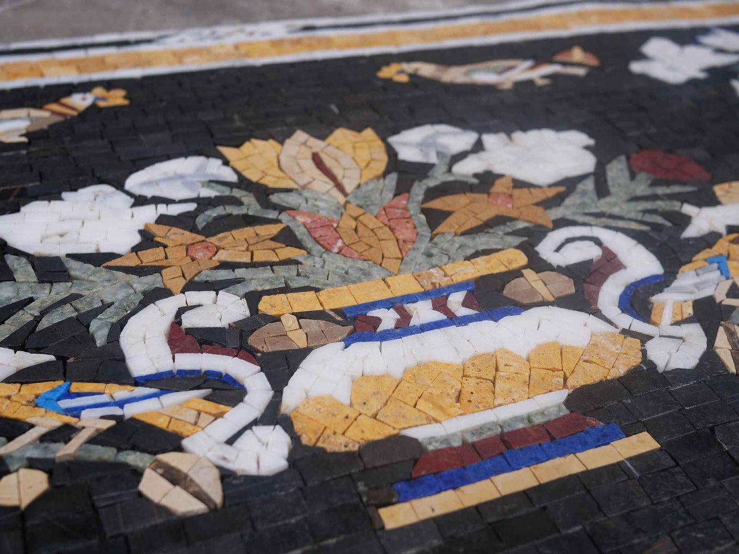 Mosaic Art - Royal Floral Carpet