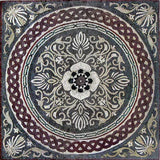 Floral Art Mosaic Panel - April