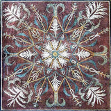 Ornamental Floral Mosaic - Hana III