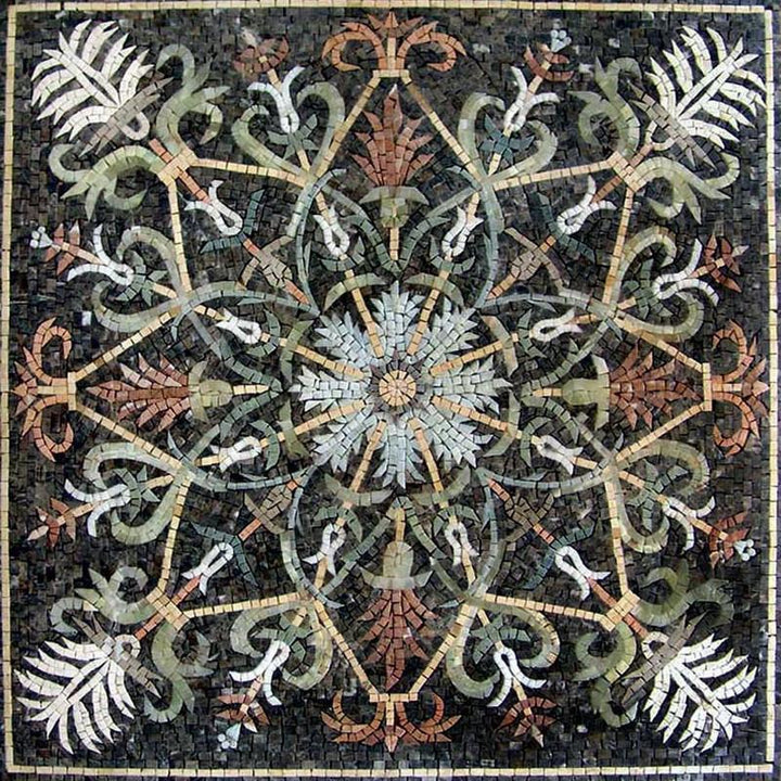 Ornamental Floral Mosaic - Hans I