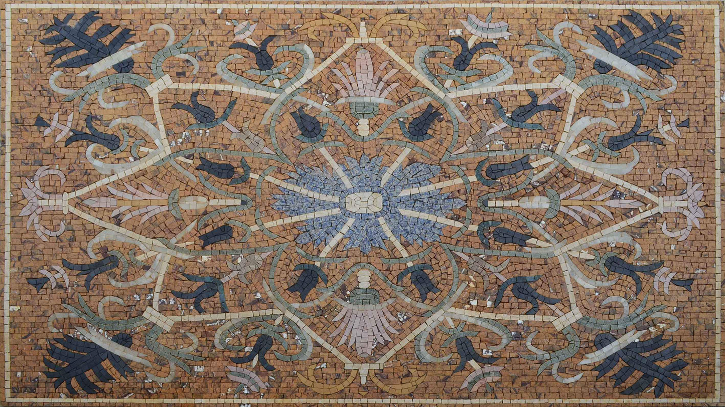Hans IV - Ornamental Floral Mosaic