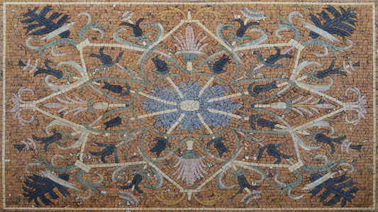 Hans IV - Ornamental Floral Mosaic