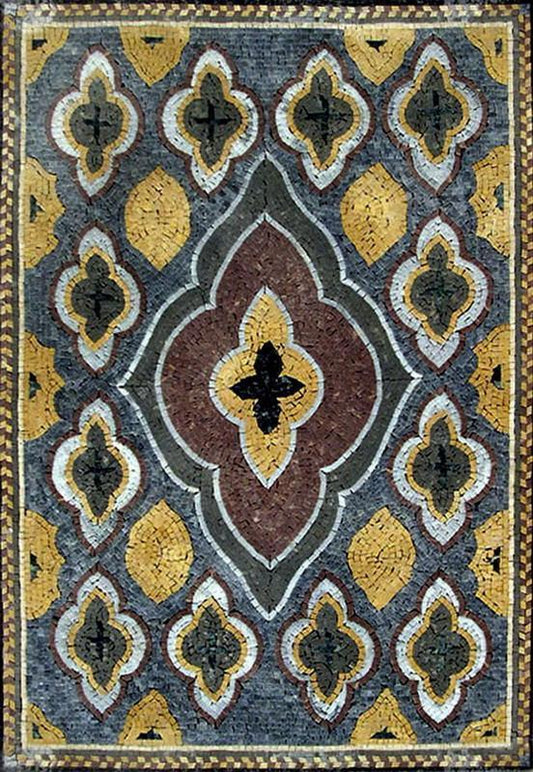 Rectangular Roman Mosaic - Myrta